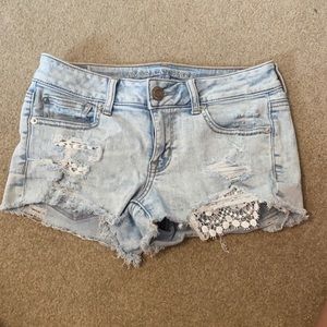 American Eagle jean shorts